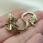 Стильные броши драконы