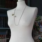 Авторские украшения - украшения с цепями и булавками