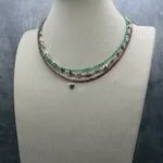 Ожерелье с натуральными камнями