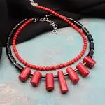 Авторские украшения с кораллами