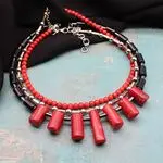 Коралловые ожерелья - дизайнерские украшения с кораллами