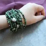 Браслет из рубина