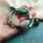 Стильные браслеты с крупными камнями