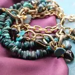 Натуральная бирюза в украшениях