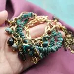 Юраслет из натуральной аризонской бирюзы