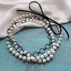 Колье трансформер из жемчуга