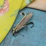 Брошь початок кукурузы