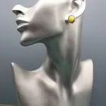 Янтарные серьги