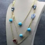Авторские украшения с природными камнями