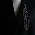 Стильные броши с камнями