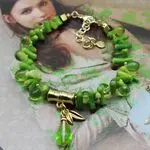 Браслет с кораллом - авторские украшения