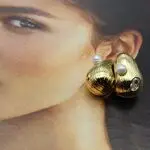 Стильные серьги капли