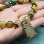 Дизайнерские украшения с природными камнями - агаты