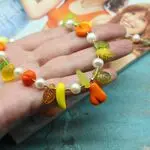 Колье с фруктами