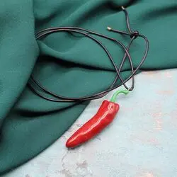 Колье перец чили
