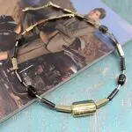 Колье с топазом