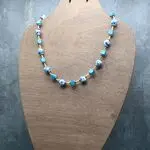 Ожерелье Гжель