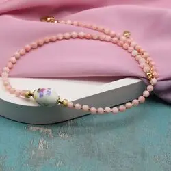 Чокер с перламутром