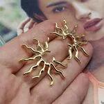 Серьги солнце