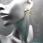 Необычные серьги - серьги в виде солнца