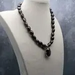 Стильные украшения с натуральными камнями - раухтопаз