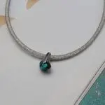 Украшения с натуральной бирюзой чокер