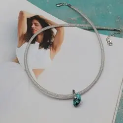 Чокер с натуральной бирюзой
