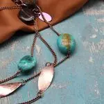 Украшения с хризоколлой