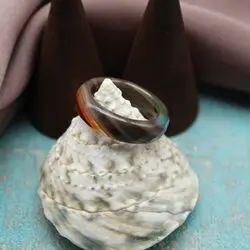 кольцо из агата