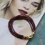 Гранатовый браслет