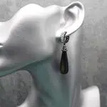 Украшения с натуральными камнями , черненное серебро