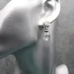 Серьги с камнями