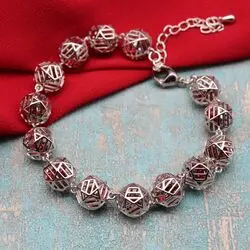 Браслет с кристаллами и металлом