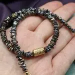 Стильные украшения с черным жемчугом